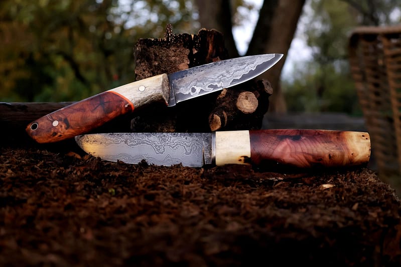 Handgeschmiedetes Outdoormesser von Küstenklinge